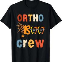 Orthodontist Halloween Orthodontic Boo Braces T Shirtth Crew Shirt S įvairiaspalvis