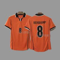 Retro nostalgic replica Thai version game training clothes short-sleeved football sportswear S