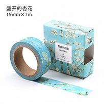 Journamm 1.5cm*7m Van Gogh Series Washi Tape for Scrapbooking Deco Junk Journal school Masking Tape Creative Stationery