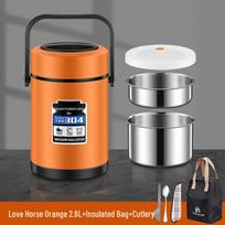 24-Hour Thermal Stainless Steel Lunch Box 304 nerūdijančio plieno spalva