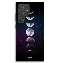 Coque Pour Samsung Galaxy S23 Ultra Lune Phase nuit etoile Maniacase juoda
