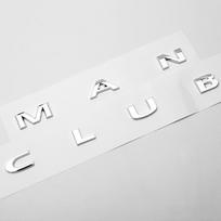 3D ABS Juodi Automobilio Raidės Clubman Logotipas Bagažinės Emblema Ženklelis Lipdukas Cooper S F54 R55 R 55 JCW Clubman Lipdukas Aksesuarai