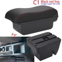 For Seat Ibiza Armrest Box For Seat Ibiza 6j MK4 IV 6L Car Armrest 2018-2025 Storage Box Retrofit parts Interior Car Accessories