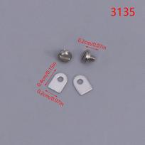 1 rinkinys 3135 Varžtas Metalinis laikrodžio mechanizmo dalis 3186 Fiksavimo tvirtinimo varžtas Sandariklis Tinka laikrodžiui 3135 3186 Mechanizmo varžtas A2