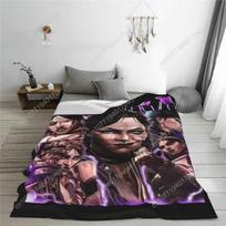 Sevika Jayce Caitlyn Viktor Jesus Vi Arcane Movie Blanket Fleece Spring/Autumn Soft Throw Blanket for Sofa Travel Bedspread 80x120cm(31x47inch)