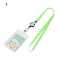 Fashion Office School Lovely Retractable Card Holder ID Business Case Name Badge Holder Bank Credit Card