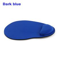 Colorful Mouse Pad Ergonomic Mice Mat Soft Wrist Support Non Slip Comfortable Gift for For Men Women Mice Mat Black Mouse Pad tamsiai mėlyna spalva