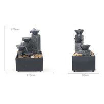 Feng shui meditacijos krioklys juoda
