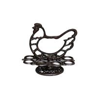Large Capacity Rooster Fresh Egg Holder Rustic Egg Container Egg Display Storage Shelf  Farmhouse Single Layer