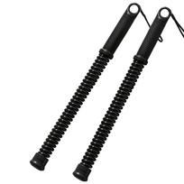 2pcs Portable Strength Training Bar Non-Slip Handle Spring Arm Expander  Cardio Training juoda
