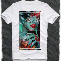 T Shirt Hot Sexy Lollipop Girl Pop Art Lichtenstein Art Men Cotton Tshirt Streetwear Harajuku S