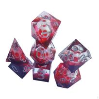 7x Polyhedral Dices Set, Multi Sided Toys, for Table Game Role Playing Games Party
