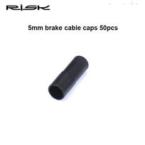 10/50PCS MTB Road Bike Brake Cable End Cap With Seal Ring Parts Dustproof Outer Cable Tube End Tip Cap For Bike Derailleur Brake