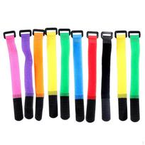 10x Fishing Rod Tie Holders Organizer Cable Ties Fastener for Home Hoses Bike