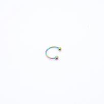 14G 316L Stainless Steel Nose And Helix Ear Piercing Septum Rings Unisex Body Jewelry for Piercing 10mm-3pcs&Round&Nose Rings & Studs&Face