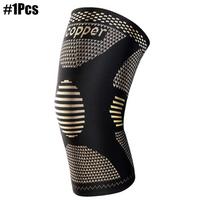 Copper Knee Brace Knee Support Compression Sleeves Knee Pads for Sport,Meniscus Tear,ACL,Arthritis,Joint Pain Relief,Working Out S