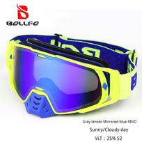 Dirt Bike Goggles Windproof Desert Dust Proof Helmet Compatible Tactical Riding Goggles UV Protection Men's Off-Road Goggles