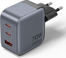 MOBILE CHARGER WALL 3PORT/70W FEXH0-EU VENTION FEXH0-EU | 6922794789081