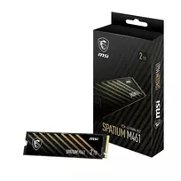 SSD kietasis diskas MSI SPATIUM M461, 2 TB PCIe Gen4x4 M.2 2280