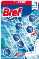 None WC valiklis-gaiviklis BREF Power Aktiv Ocean, 3x50g