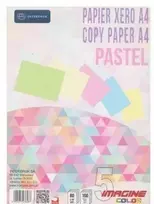 Spalvotas A4 xerox popierius 80g mix INTERDRUK 236487
