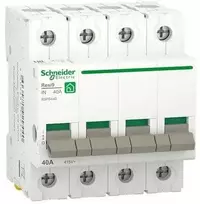 „Schneider Electric“ automatinis jungiklis, „Resi9 IN“, 4P, 40 A