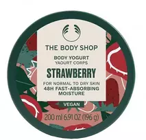 „The Body Shop“ braškių skonio kūno jogurtas, 200 ml