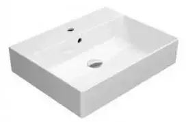 Geberit Ifo praustuvas 500x460 mm, su tvirtinimo varžtais, baltas, porcelianas