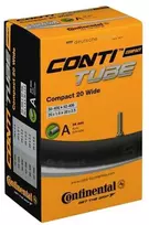 CONTINENTAL kompaktiškas vamzdis, platus hermetiškas Plus 20 x 2,0 - 2,4 (50-62x406), Schrader 40 mm