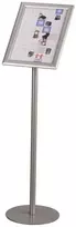 Twinco Brošiūrų stendas Twin Agenda A4 1 skyrius ant grindų P2435xA900 Ø235mm