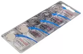 Maxell 18586600, Vienkartinė baterija, CR1632, Cinko-mangano dioksidas (Zn/MnO2), 3 V, 5 vnt., 140 mAh