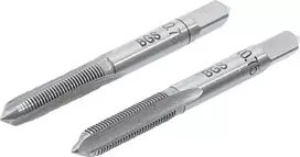 Bgs Technic Sriegikliai | pirmas ir galutinis sriegimas | M6 x 0.75 | 2 vnt. (M6X0.75-B)