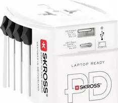 Skross 1302976 Kelionių adapteris MUV AC65PD (1302976)