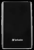 Kietasis diskas Verbatim SLIM EXT SSD USB-C 265GB Juodas/USB 3.2/USB-C GEN1