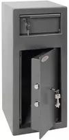 Phoenix Safe Phoenix Seifas Co. SS0992KD, Laisvai pastatomas seifas, Pilkas, Raktas, Plienas, Pinigai, 250 mm