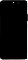 Dėklas For_Xiaomi LCD ekranas + jutiklinis blokas + priekinis dangtelis Xiaomi Redmi Note 13 5G Graphite Juodas