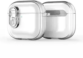DUX DUCIS PECL - TPU+PC apsauginis dėklas skirtas AirPods 4 juodas