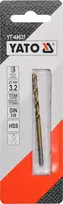 Toya Sa Poland Grąžtas metalui HSS-TIN 3.2 mm (YT-44637)