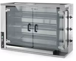 Dujinė keptuvė 12–15 viščiukų 14,1 kW gamtinių dujų LPG PB - Hendi 226070
