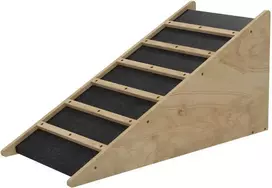 PawHut rampa šunims Neslidi augintinių rampa automobilio bagažinei, įvažiavimo priemonė vidutinio dydžio šunims iki 20 kg, 90x40x45 cm