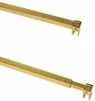 Teleskopinis laikiklis dušo sienelei CITY Ravena 120 Gold