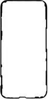 Dėklas IPhone LCD iPhone 13 mini lipni juosta po LCD