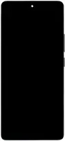 Dėklas For_Xiaomi LCD ekranas + jutiklinis blokas + priekinis dangtelis Xiaomi Redmi Note 14 Pro 4G Midnight Juodas