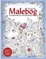 Mandalas Mandalos – stebuklinga spalvinimo knygelė – vienaragiai (104919)