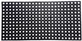 Durų kilimėlis Domoletti Rho 004, juodas, 50 cm x 100 cm x 1,6 cm