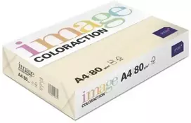 Image, Coloraction, klit (lys abrikos) Papir til kopimaskine, træfri ECF 80g/m2, 210mm x 297mm, A4,