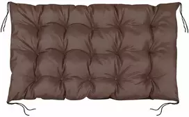Aio Factory Sodo pagalvėlė 120x80 cm palečių suoliukui, vandeniui atspari, ruda