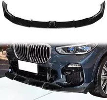 Mtuning BMW X5 G05 spoileris Priekinis bamperis M sport blizgi juoda spalva
