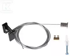 Kanlux TEAR N SKIT B pakabos trosas, juodas 33257
