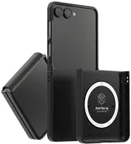 Dėklas Araree Aero Flex M MagSafe Qi2 do Samsung Galaxy Z Flip7 juoda
